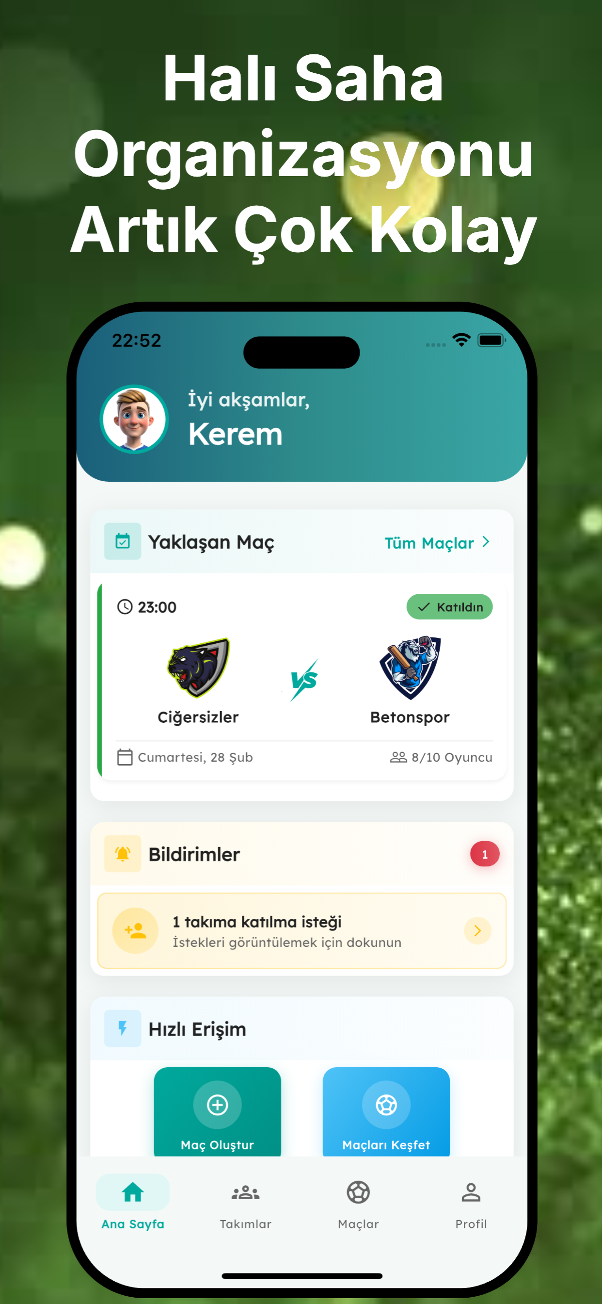 Santra ekran görüntüsü